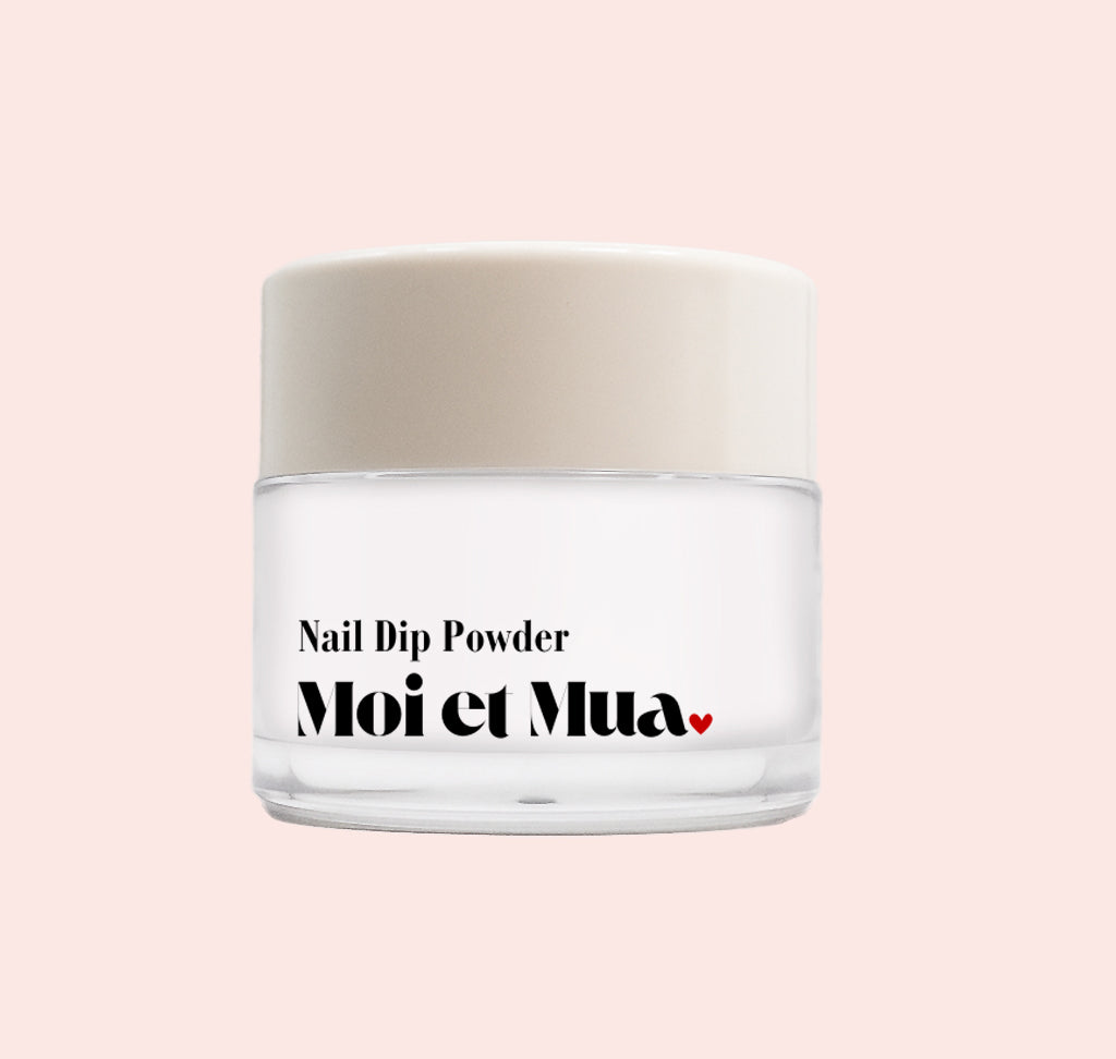 Cloudy White Dip Powder