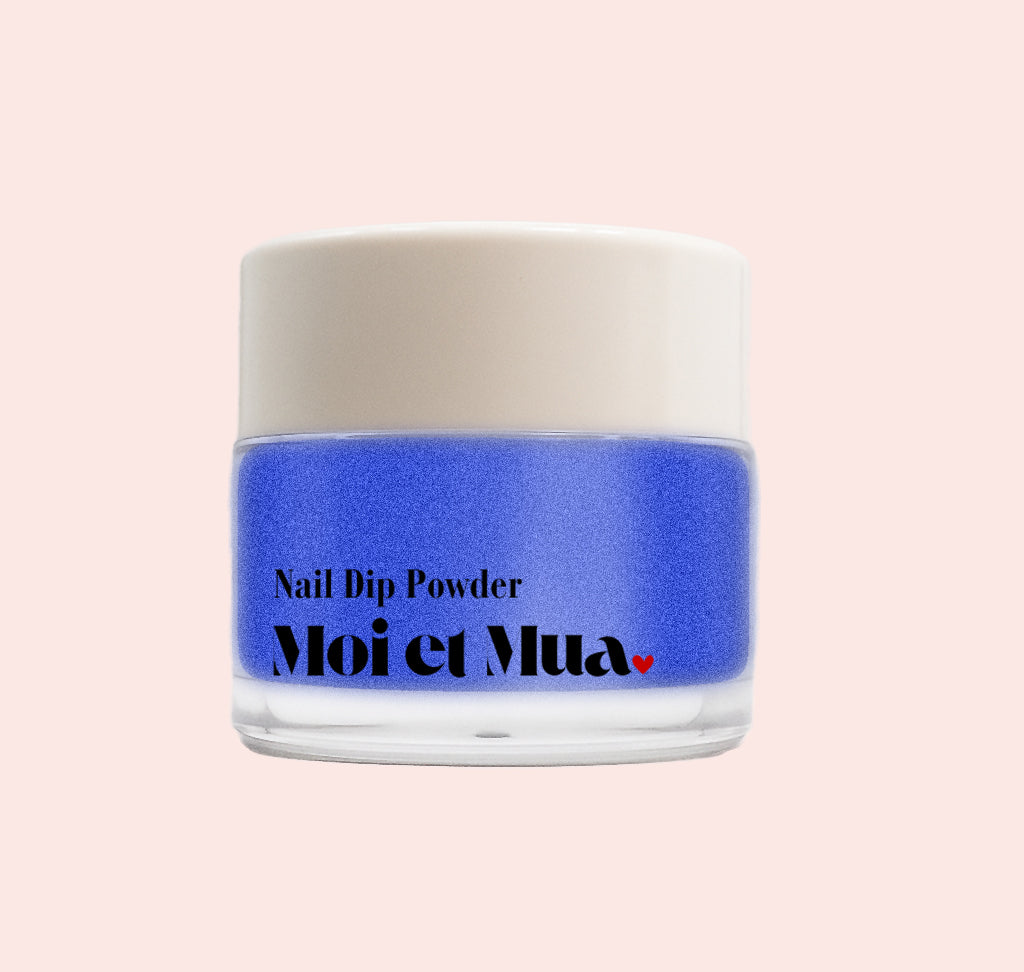 Glitter Saphire Dip Powder