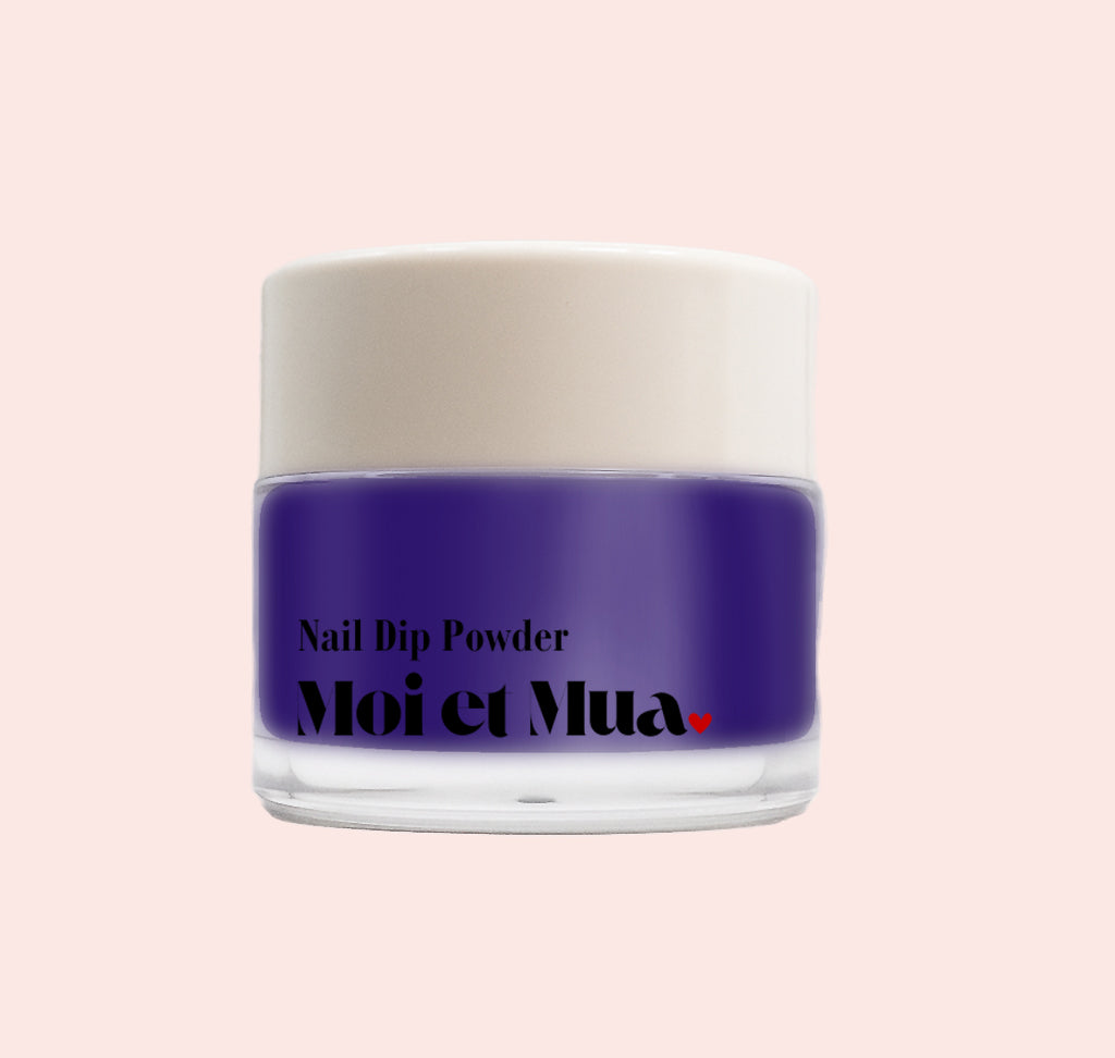Indigo Blue Dip Powder