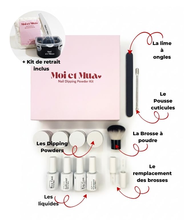 Kit Manucure Maison Dipping Powder