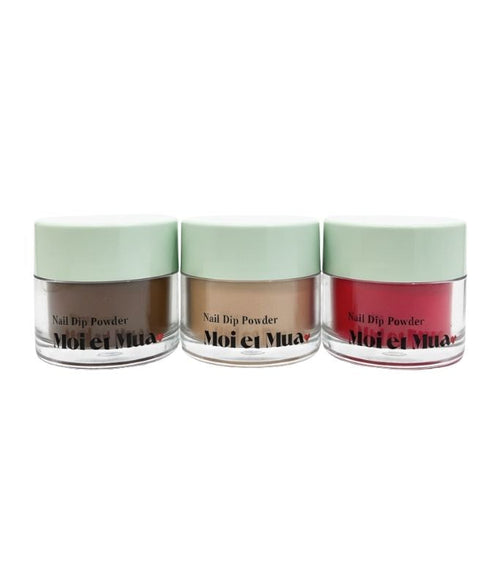 Pack de 3 Dipping Powders MOI ET MUA