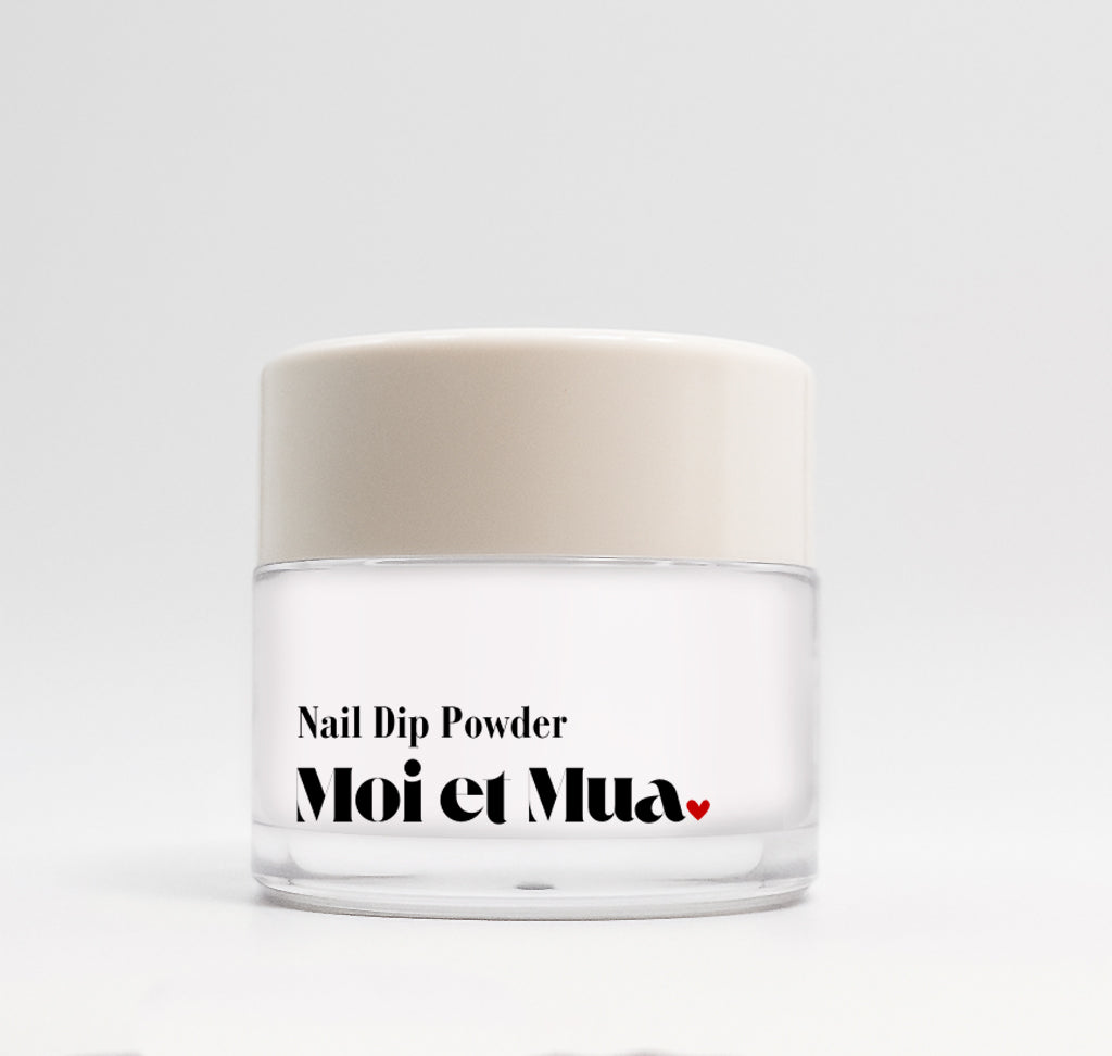 Cloudy White Dip Powder