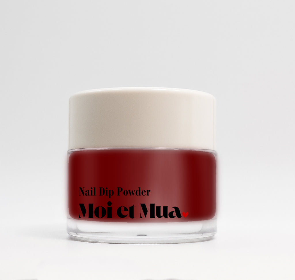 Sangria Red Dip Powder
