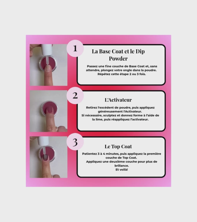 Kit Manucure Maison Dipping Powder