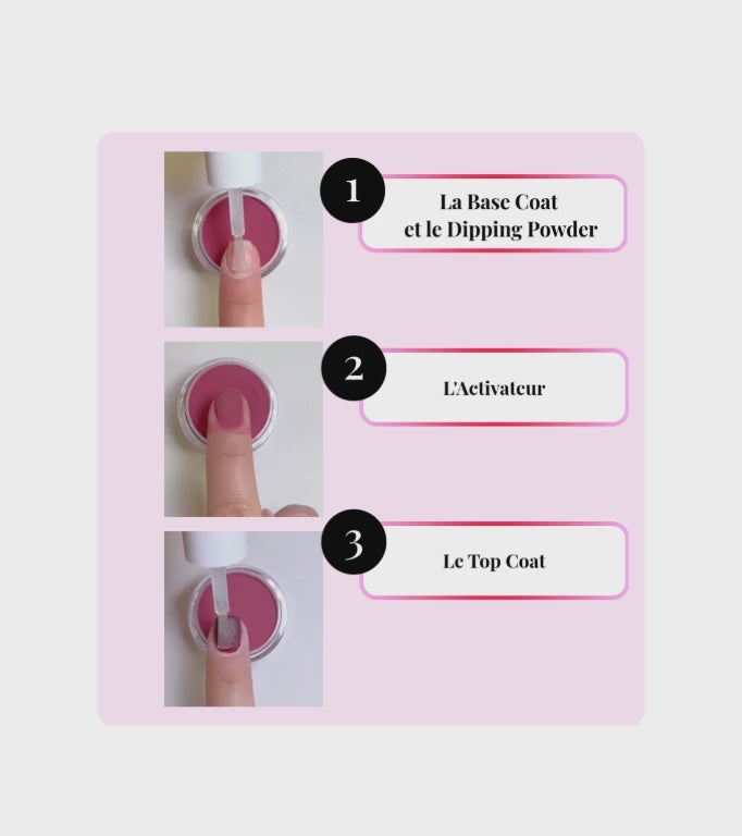 Kit Manucure Maison Dipping Powder